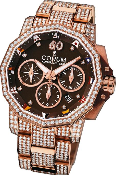 Corum Admiral Cup Challenge 44 RG Replica watch 753.694.85/V703 AG52